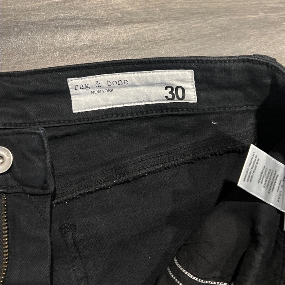 rag & bone Womens Dark Slim Jeans Size 30 - Picture 2 of 5